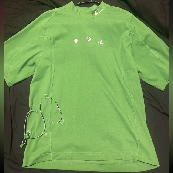 Nike x Off-White Short-Sleeve Top 'Kelly Green/White' - Picture 1 of 8